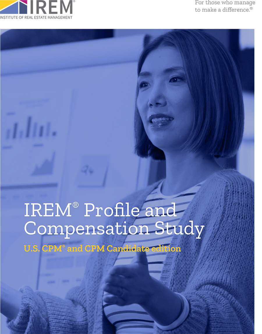 IREM Profile and Compensation Study 2024 CPM edition cover